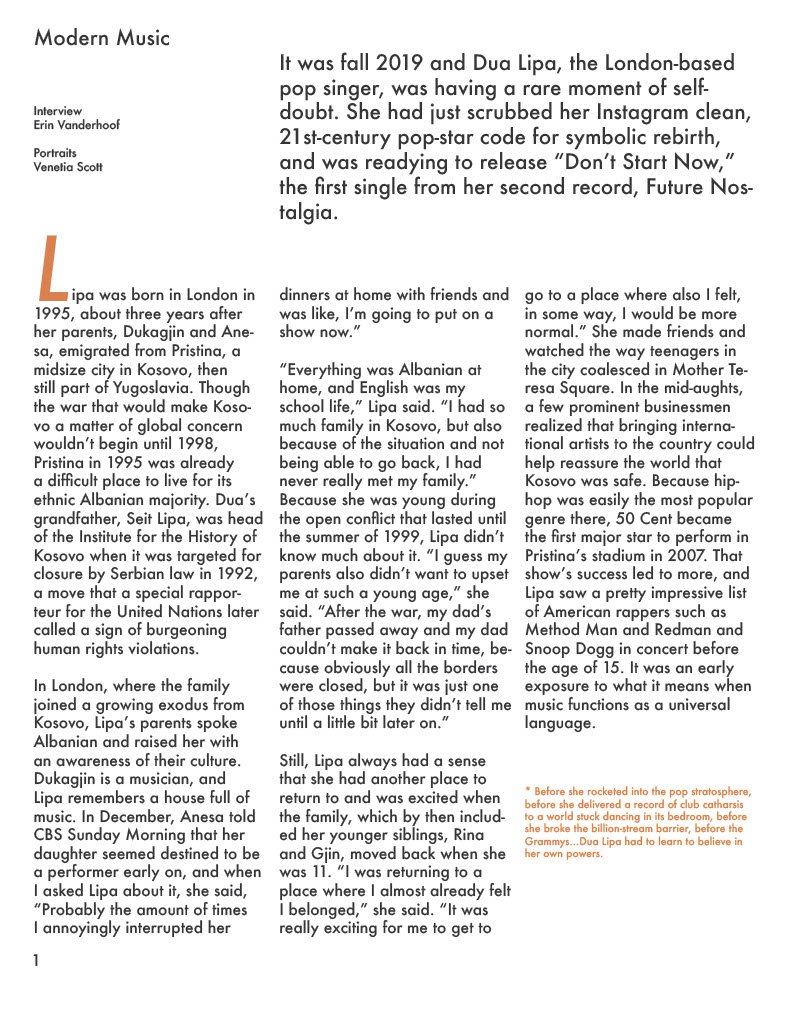 Gentlewoman spread 2